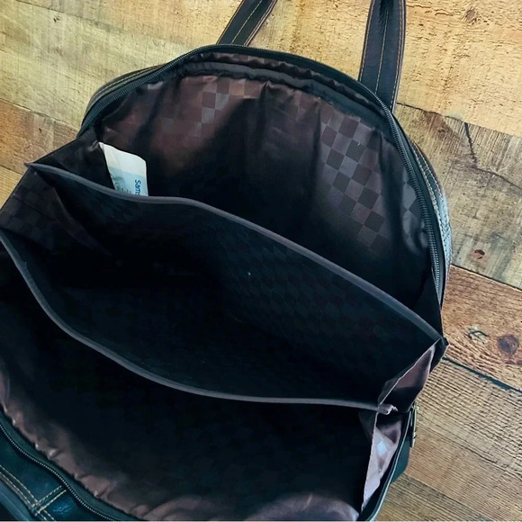 Vintage Samsonite Genuine Leather Portfolio/Briefcase/Laptop Messenger Bag - Picture 11 of 15